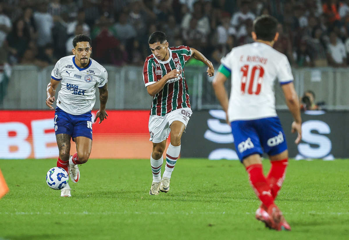 gilberto em fluminense x bahia