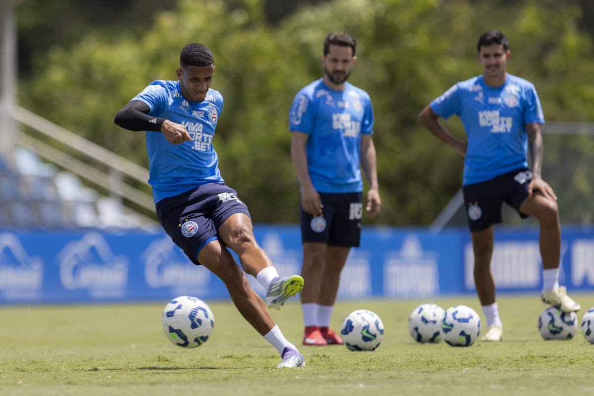 juba em treino do bahia