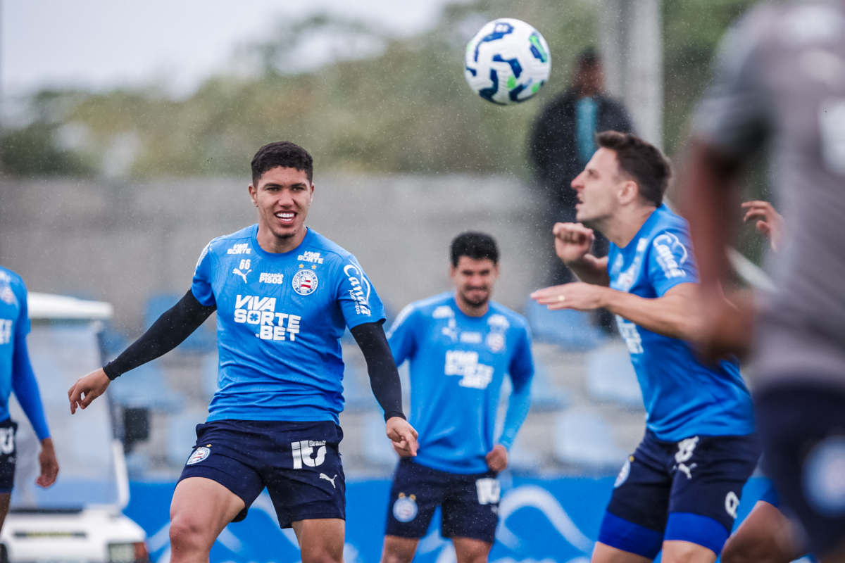 treino do bahia no ct