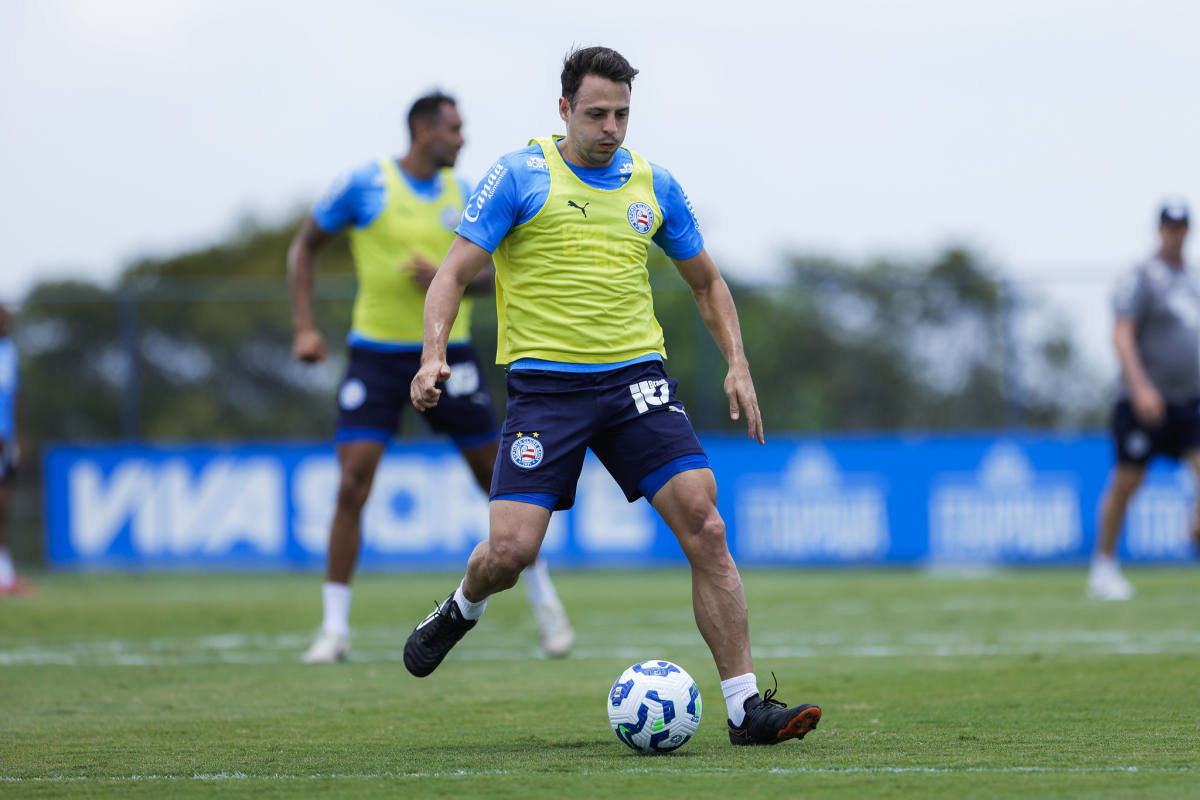 arias em treino do bahia