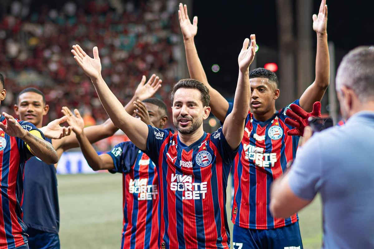 everton ribeiro comemora triunfo do bahia