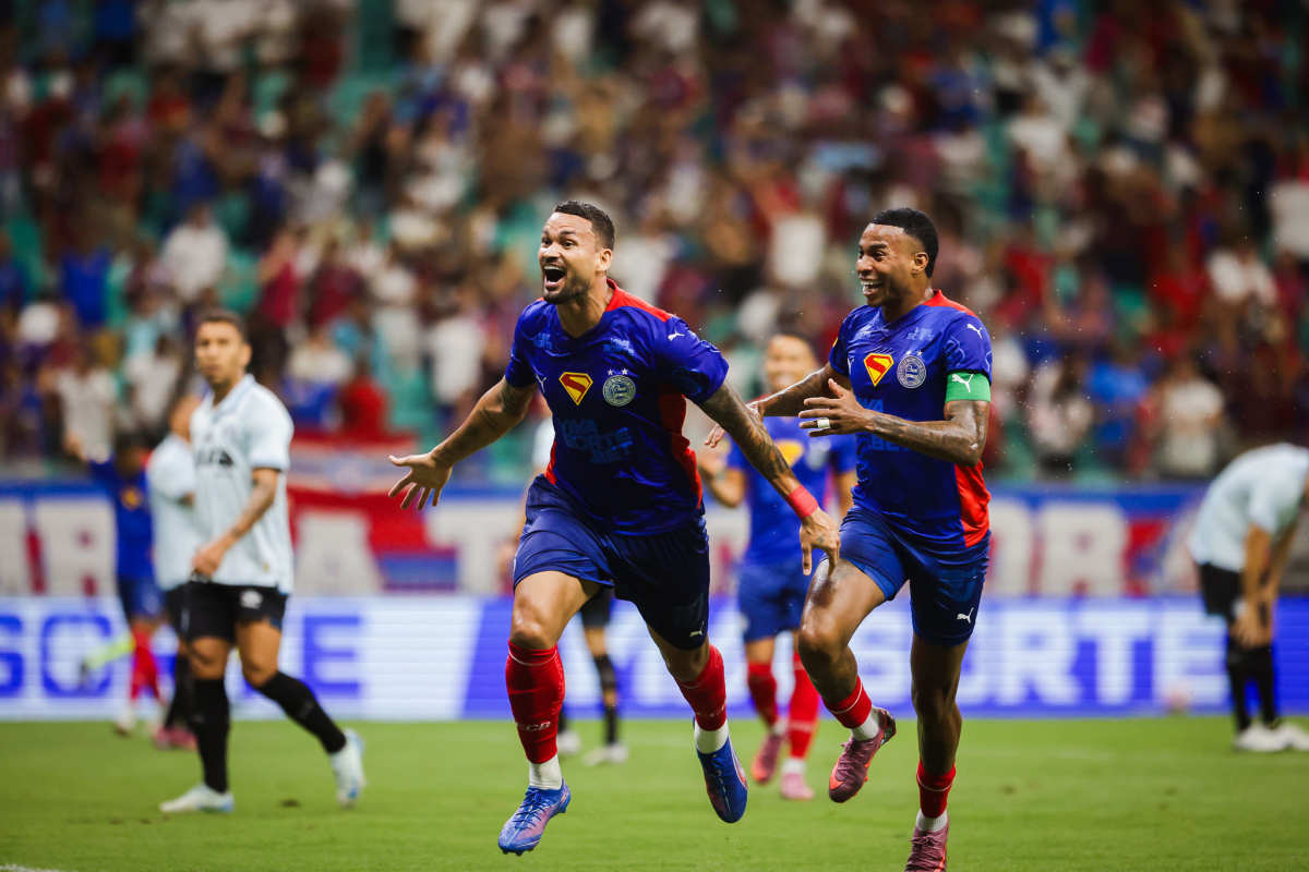 gol do time do bahia com jean lucas e willian josé