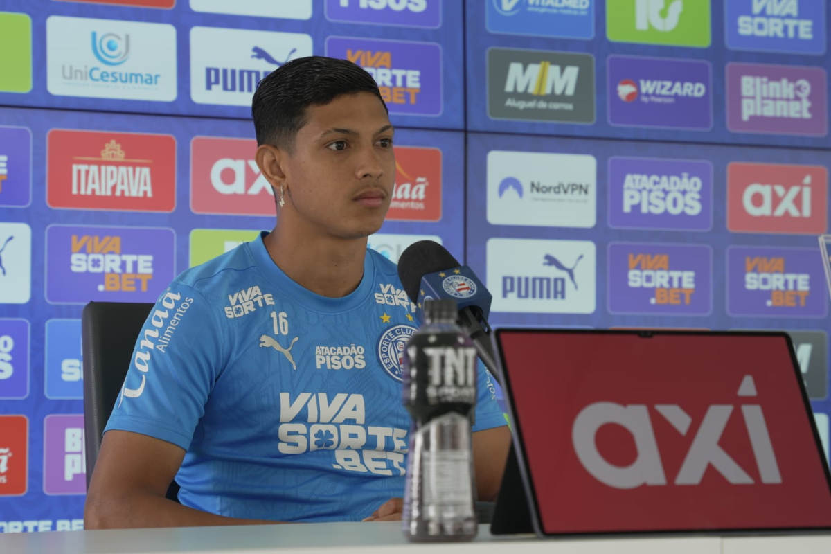 pulga em coletiva do bahia