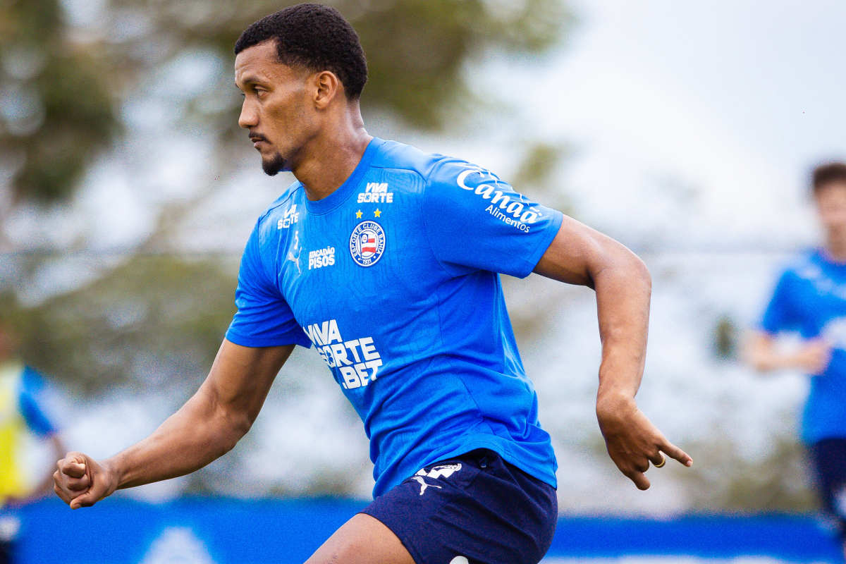 rezende em treino do bahia