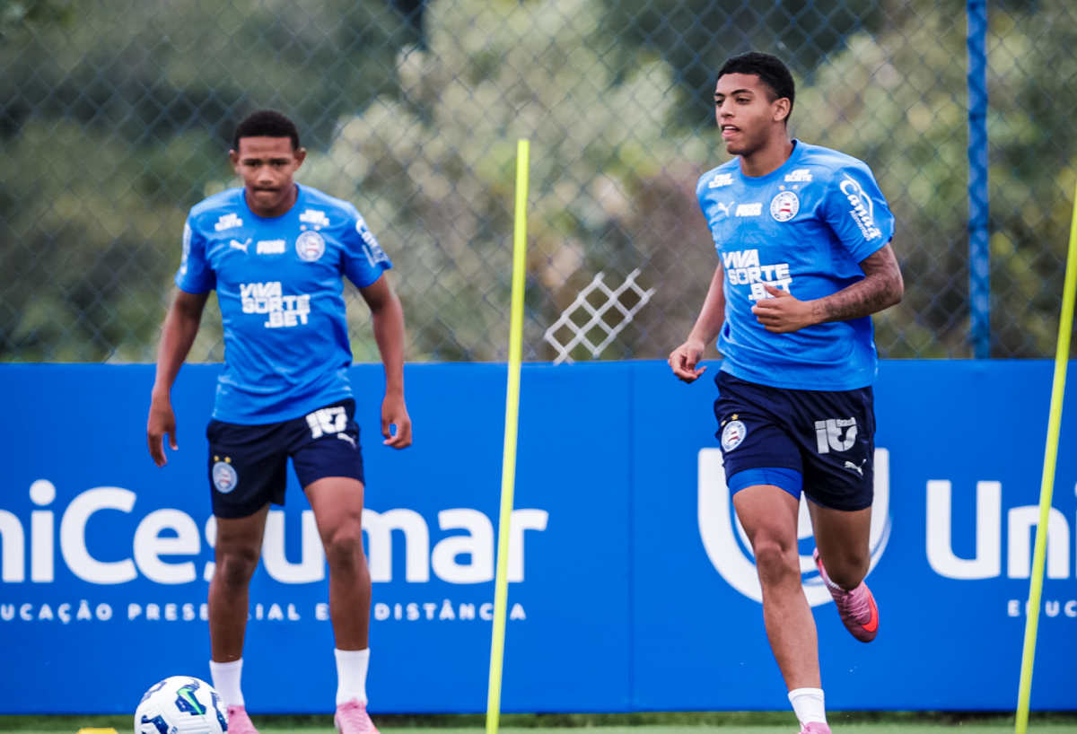 treino do bahia no ct