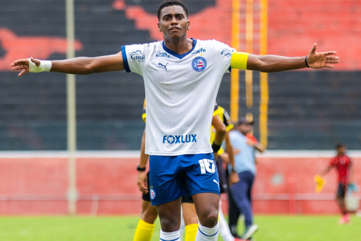 ryan nascimento gol do bahia sub-17