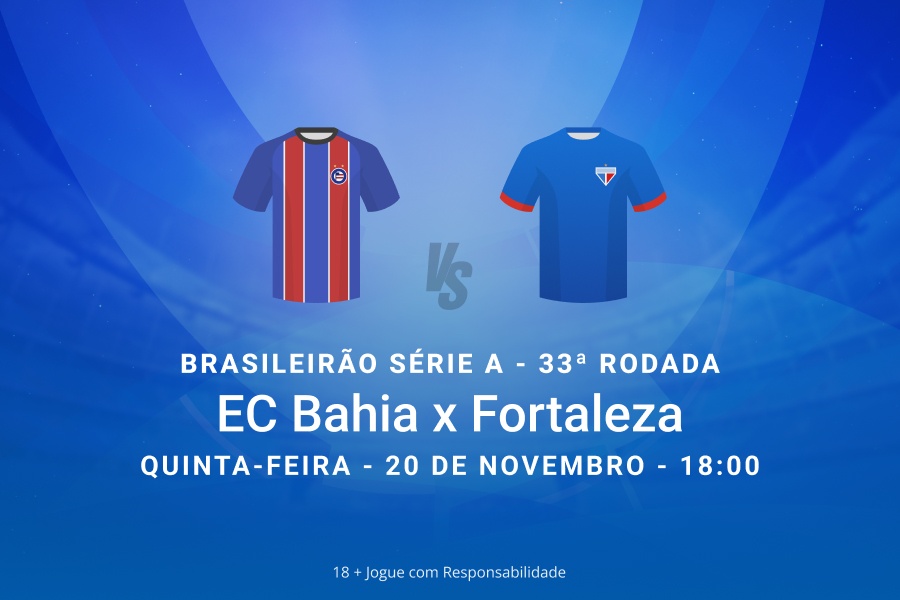 Palpites Bahia x Fortaleza