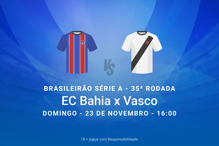 Palpites Bahia x Vasco