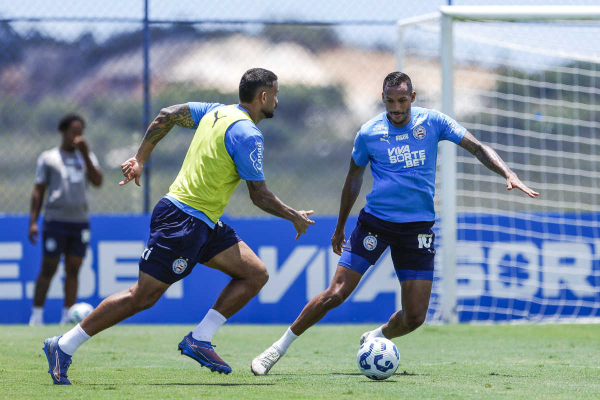 treino do bahia no ct