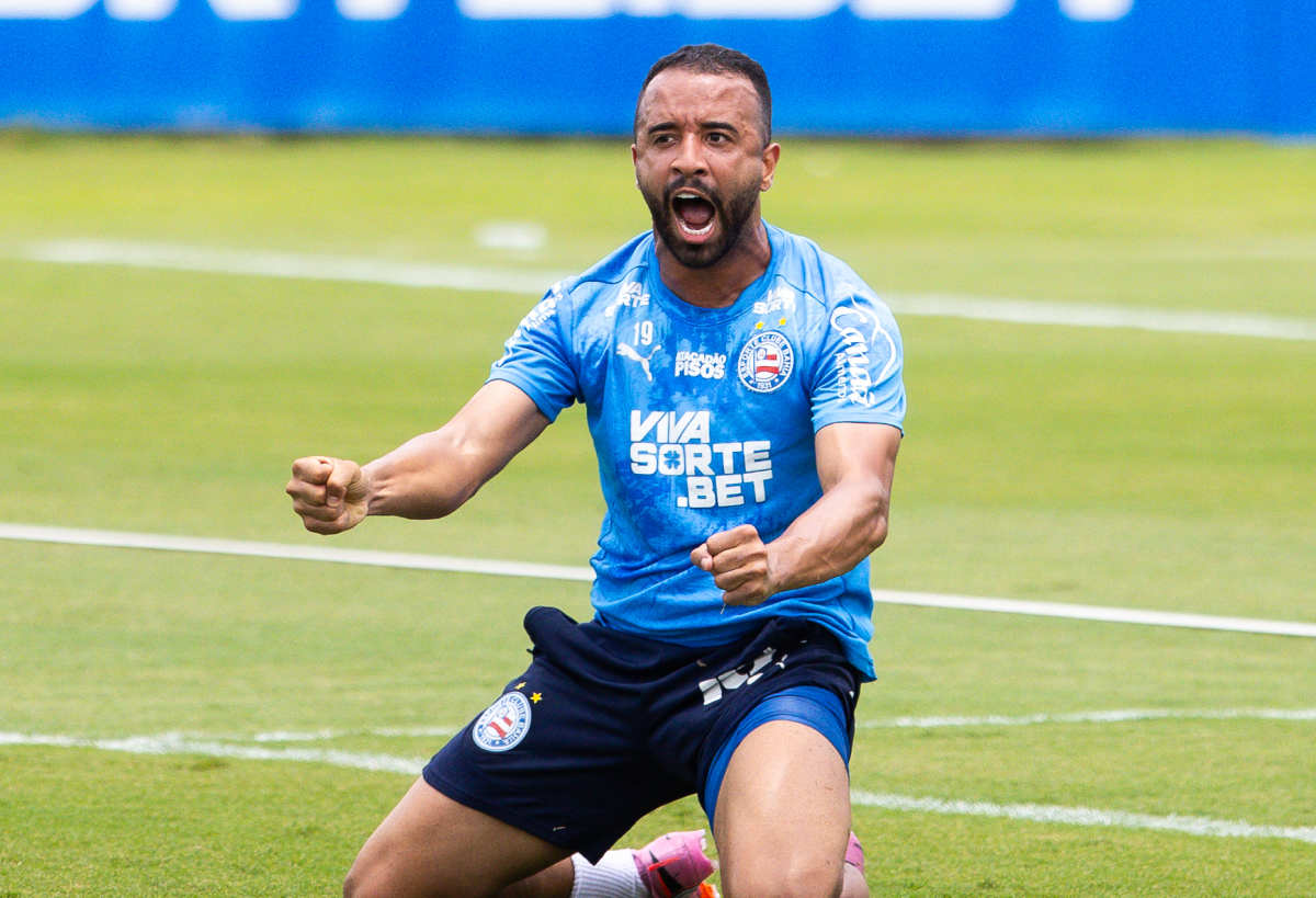 caio alexandre em treino do bahia