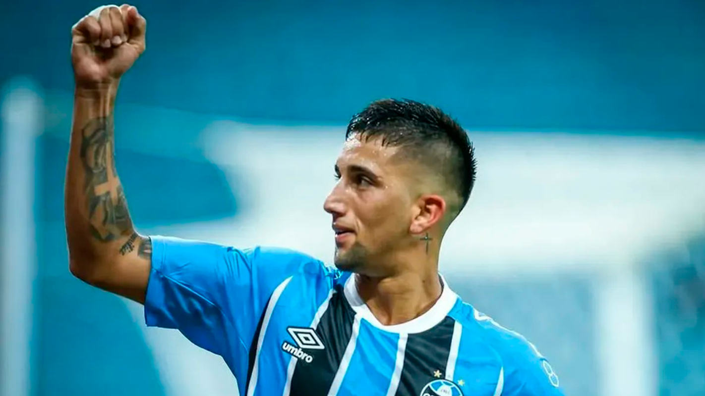 cristian olivera, atacante do grêmio, alvo do bahia