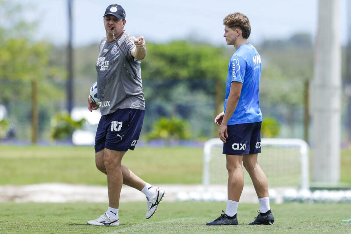 dell e ceni em treino do bahia