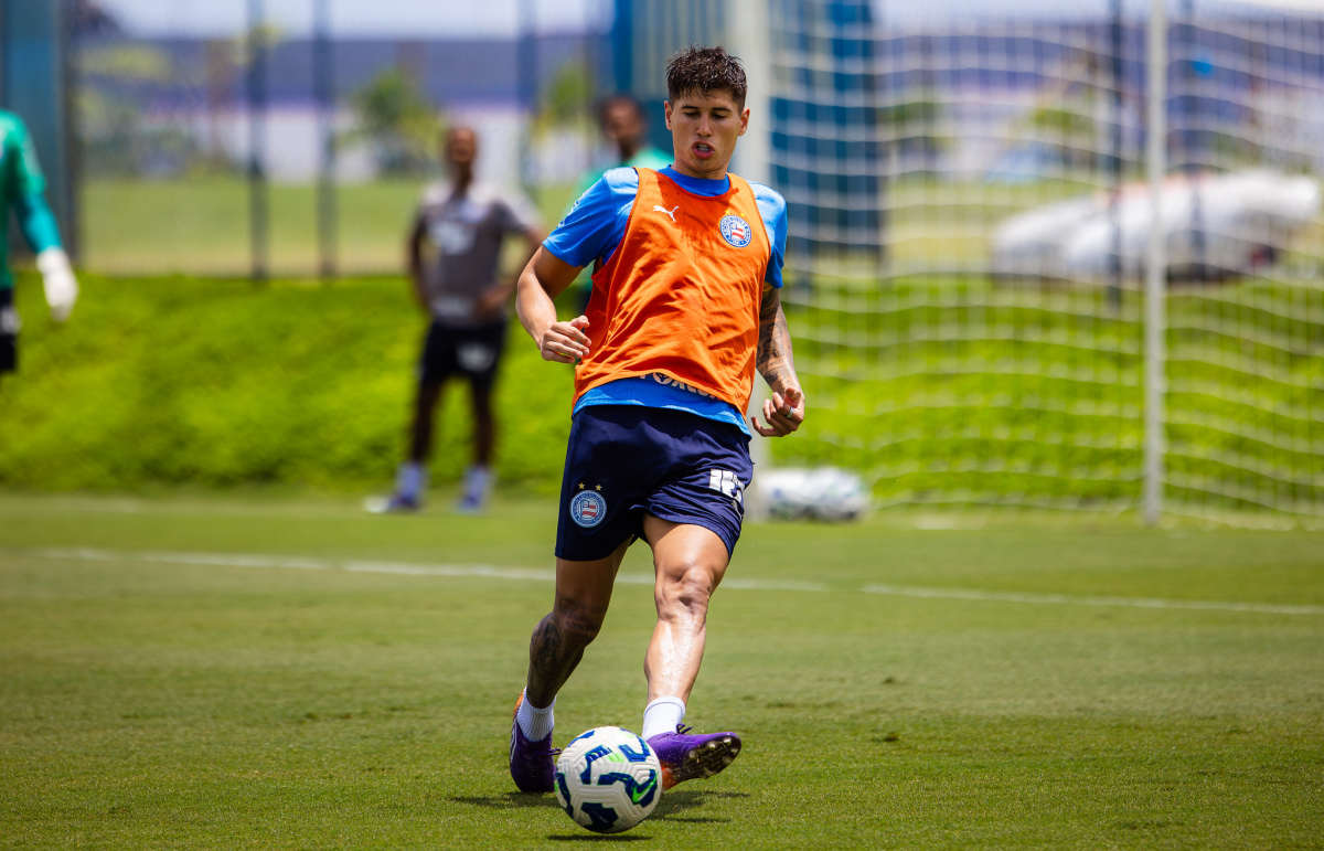 mingo em treino do bahia