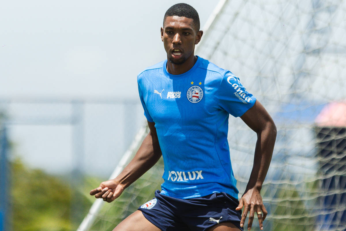kanu em treino do bahia