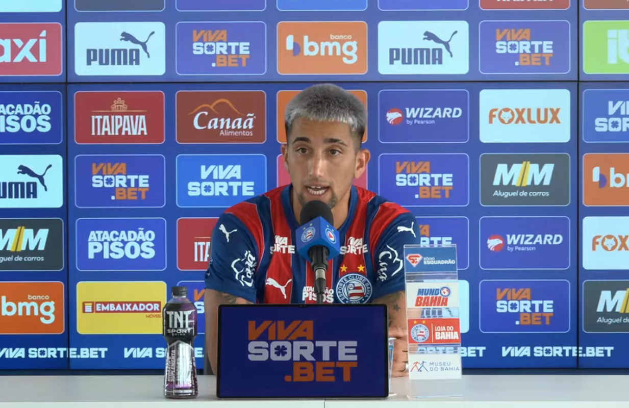 apresentação de kike olivera no bahia