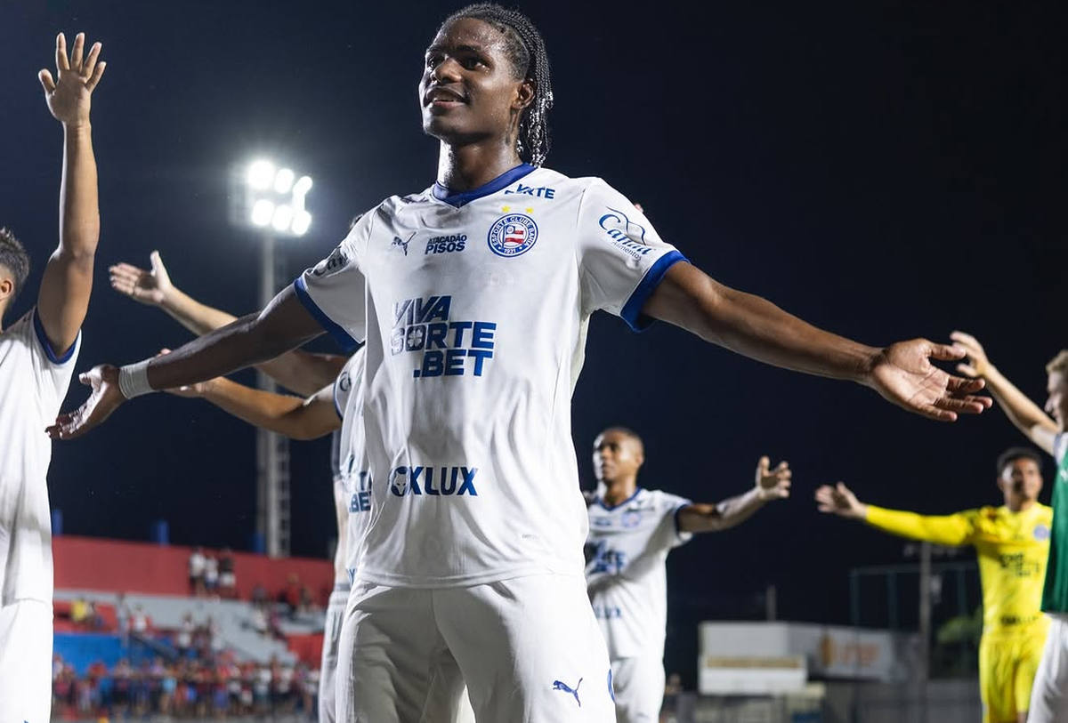 lyan, atacante do bahia