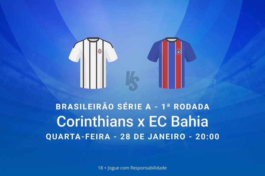 Palpites Corinthians x Bahia