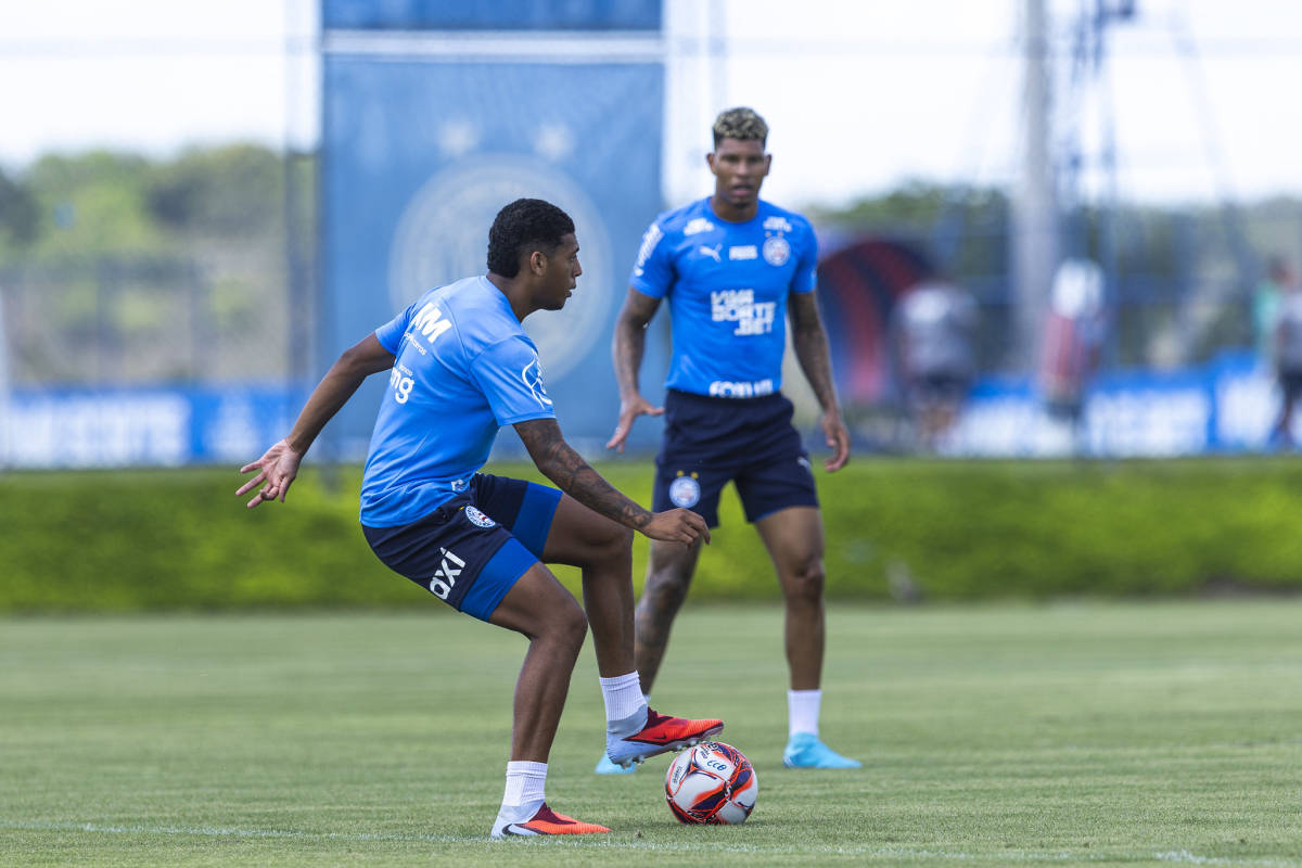 treino do bahia no ct
