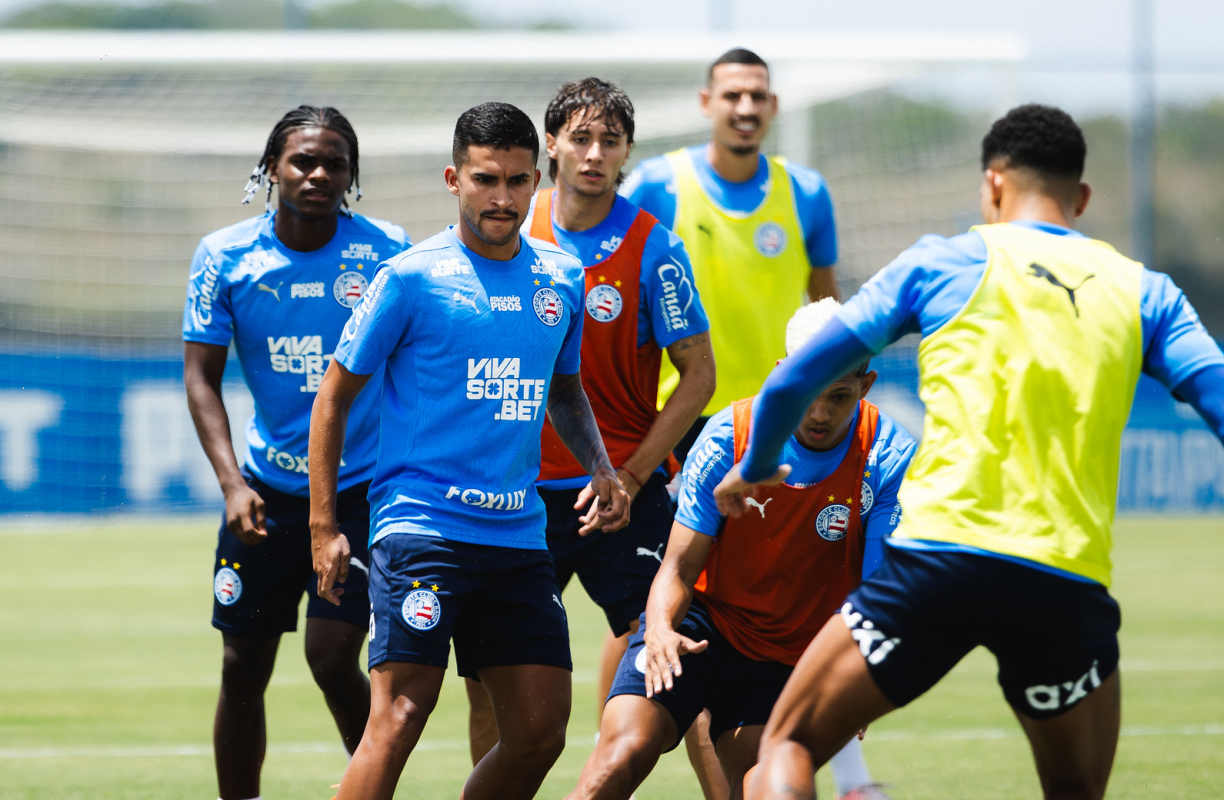 treino do bahia no ct