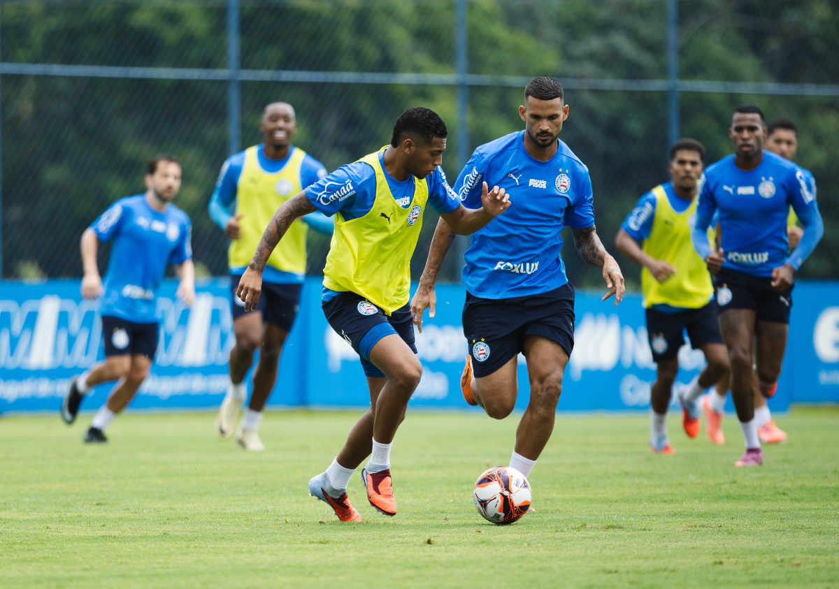 treino do bahia no ct