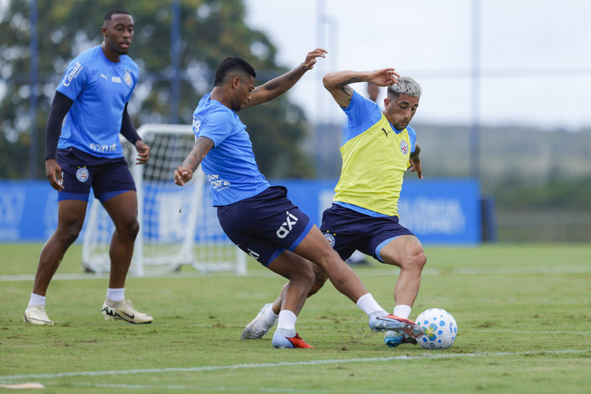 treino do bahia no ct