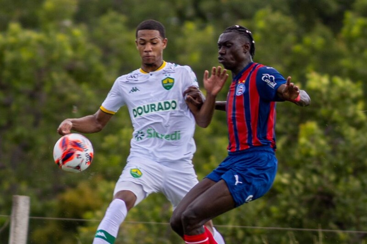 zagueiro dodô em cuiabá x bahia sub-20