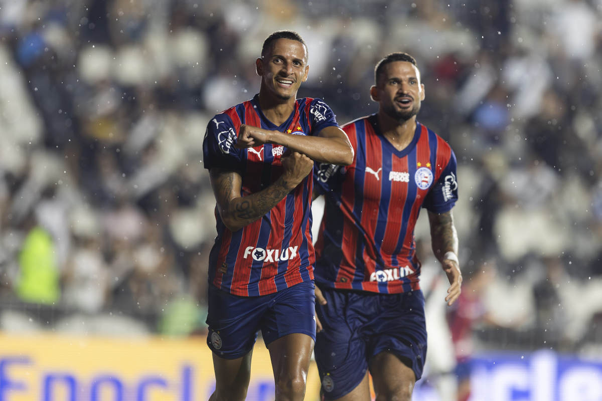 juba comemora gol do bahia