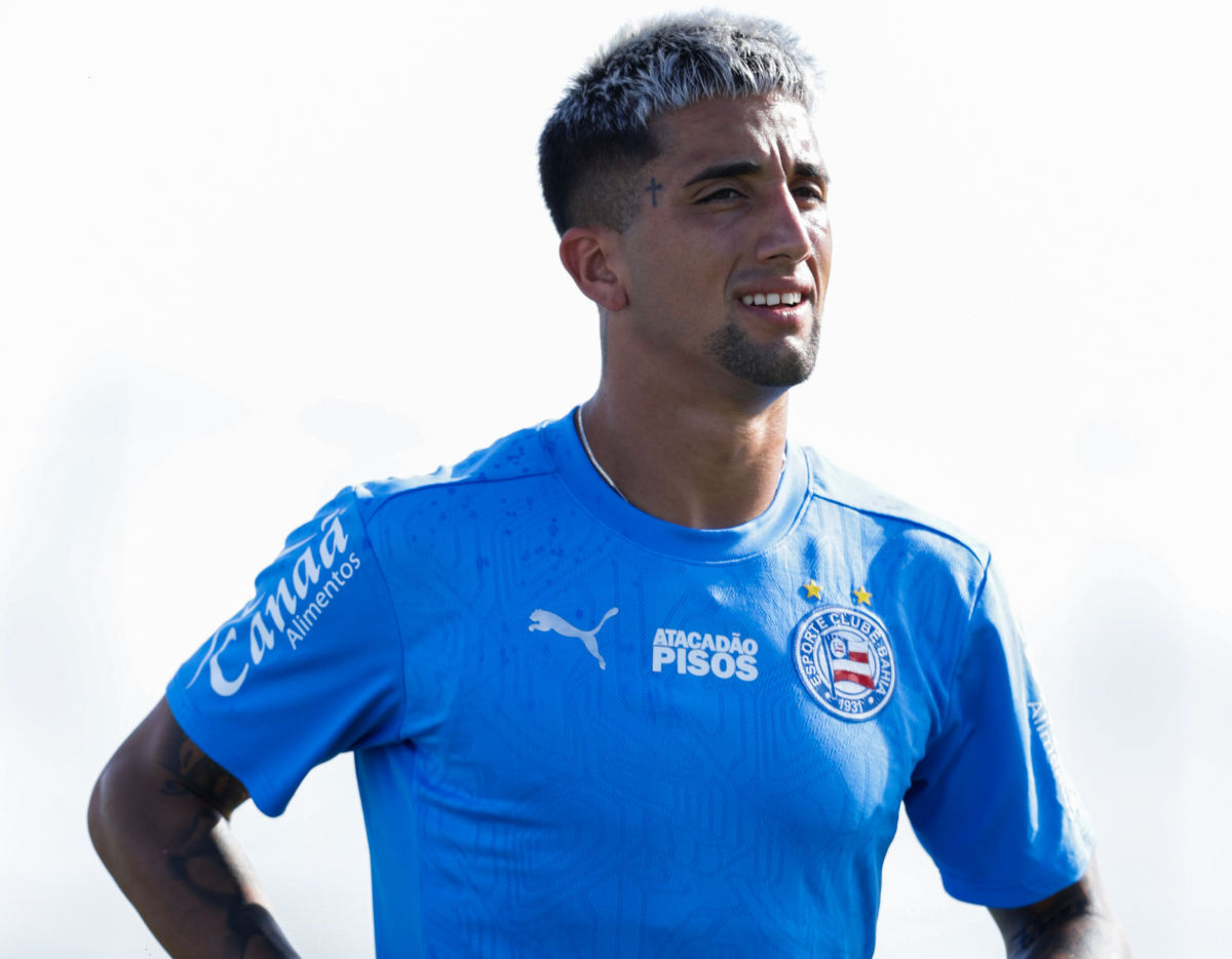 kike em treino do bahia