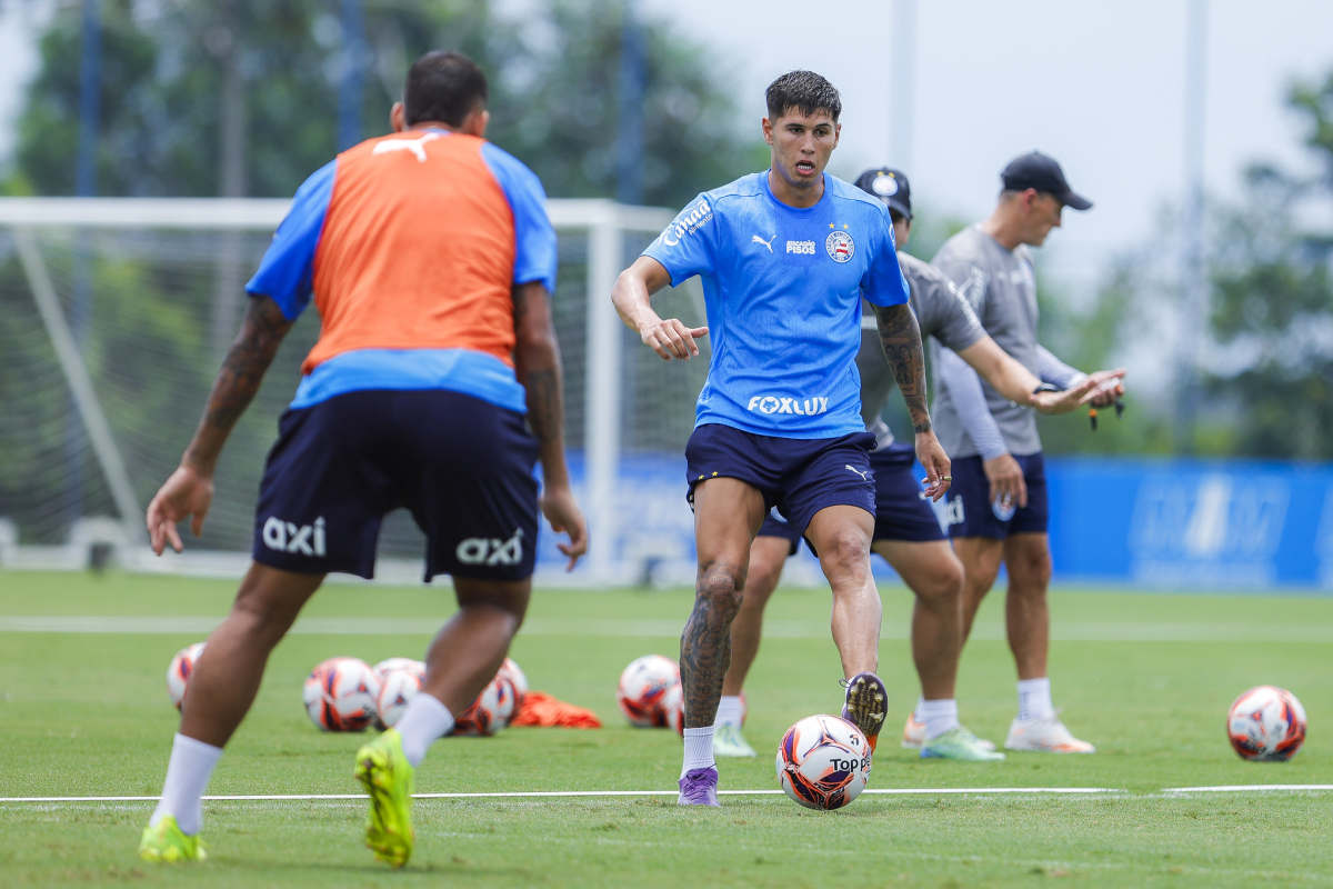 mingo em treino do bahia