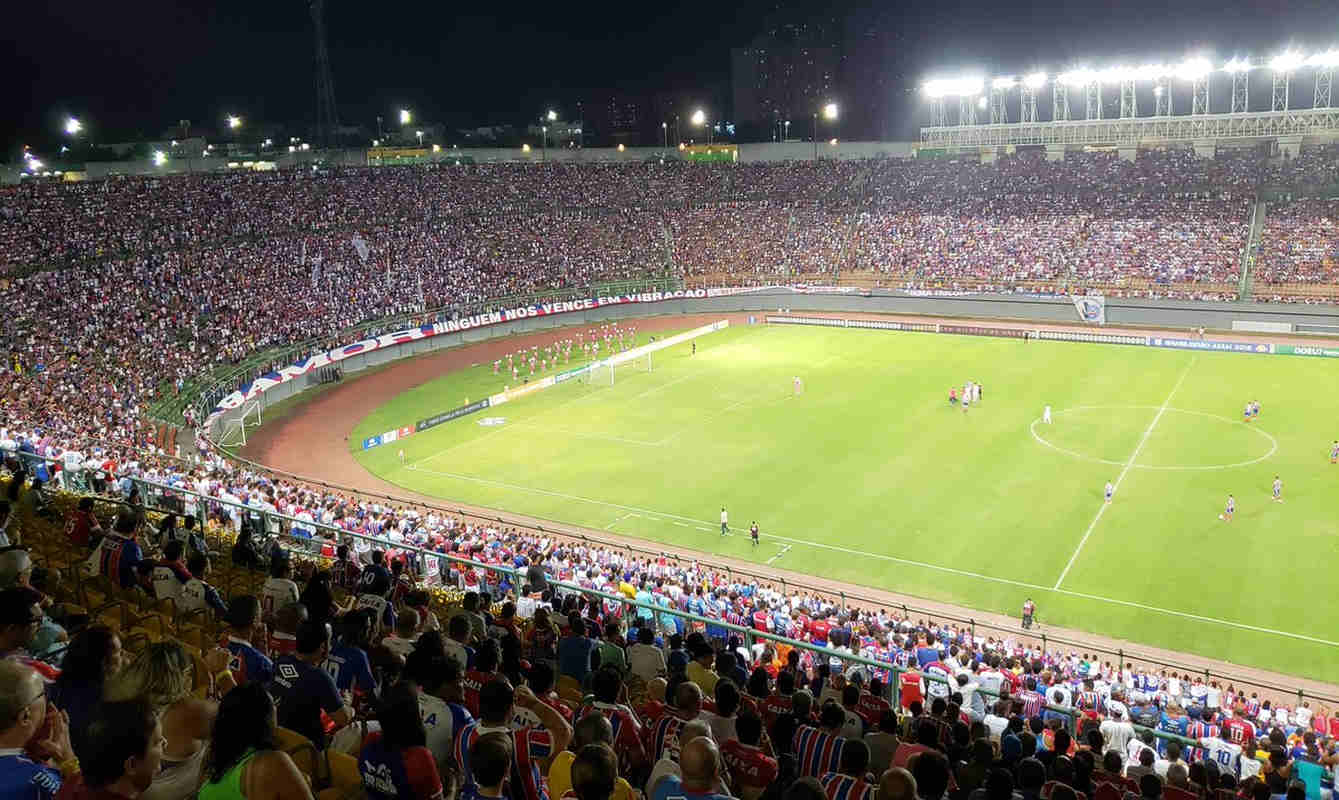 pituaçu, palco do jogo do bahia
