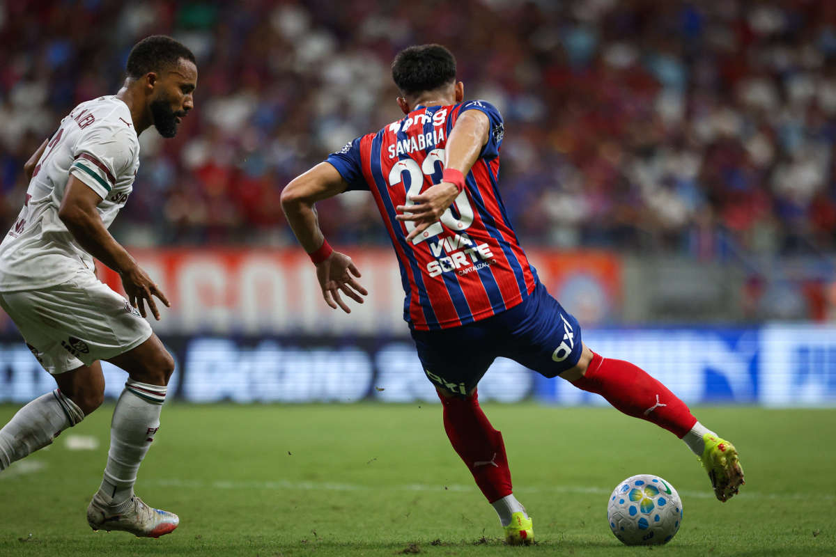 sanabria em bahia x fluminense