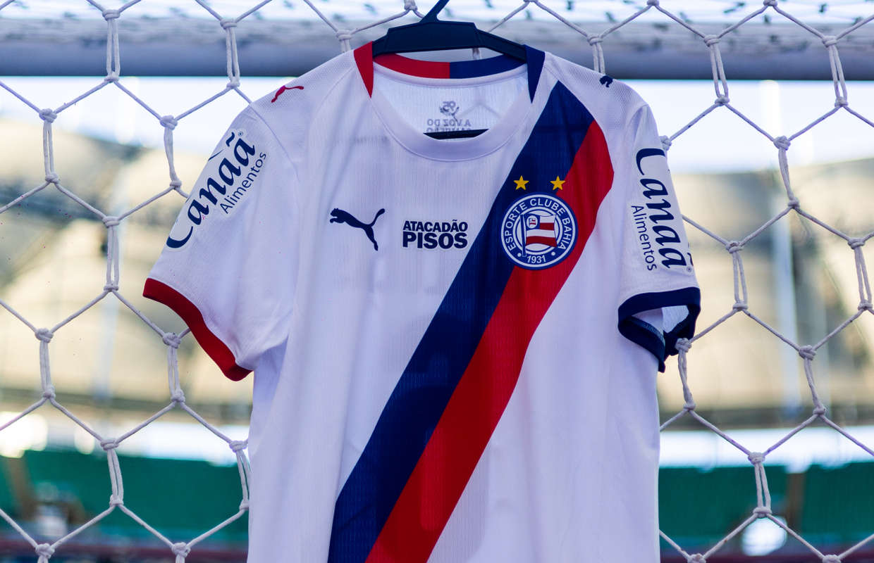 nova camisa branca do bahia 2026