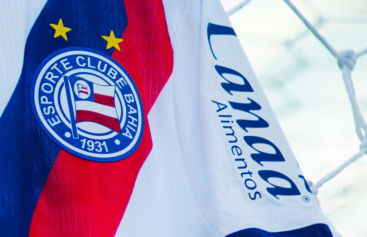 camisa e escudo do bahia com canaã