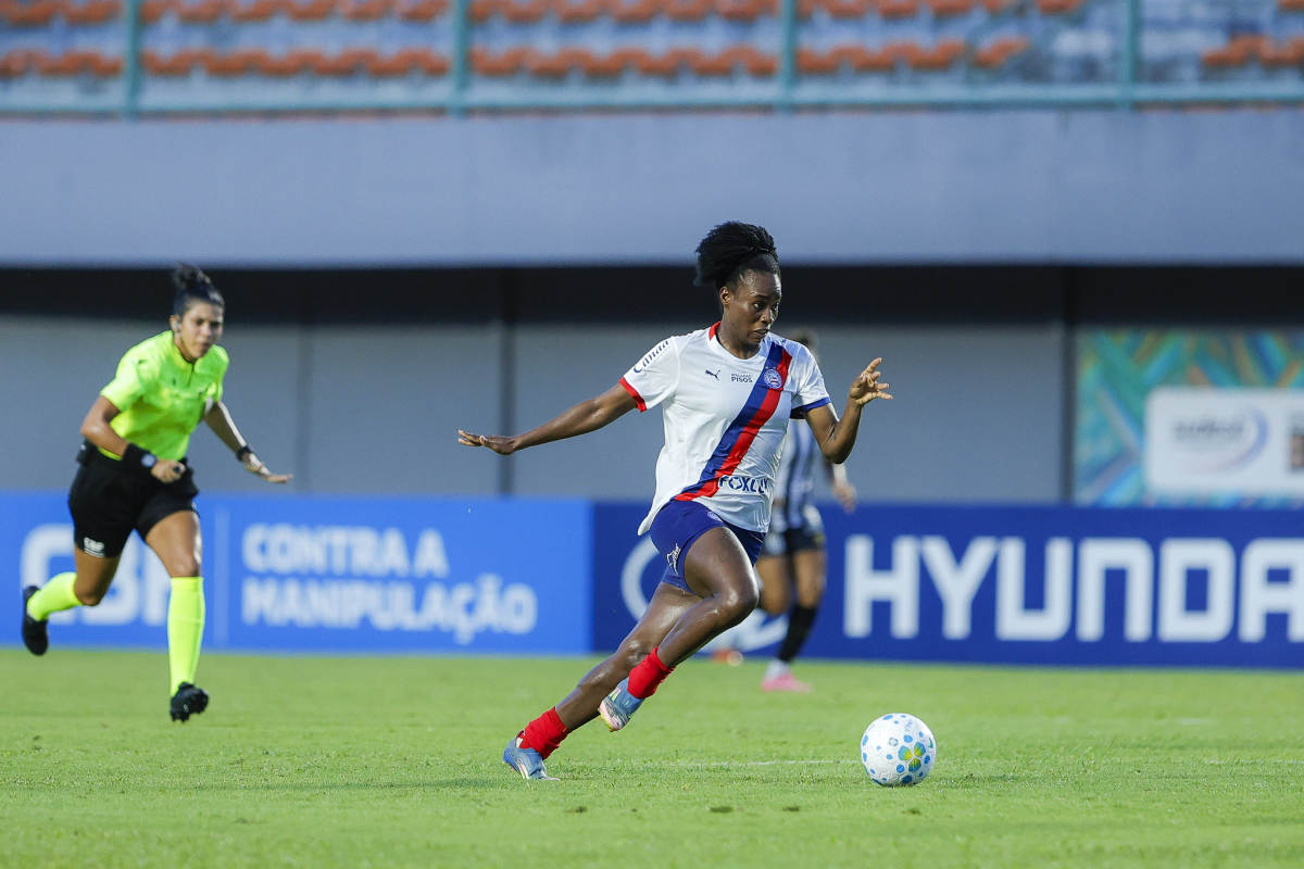 bahia feminino contra o santos