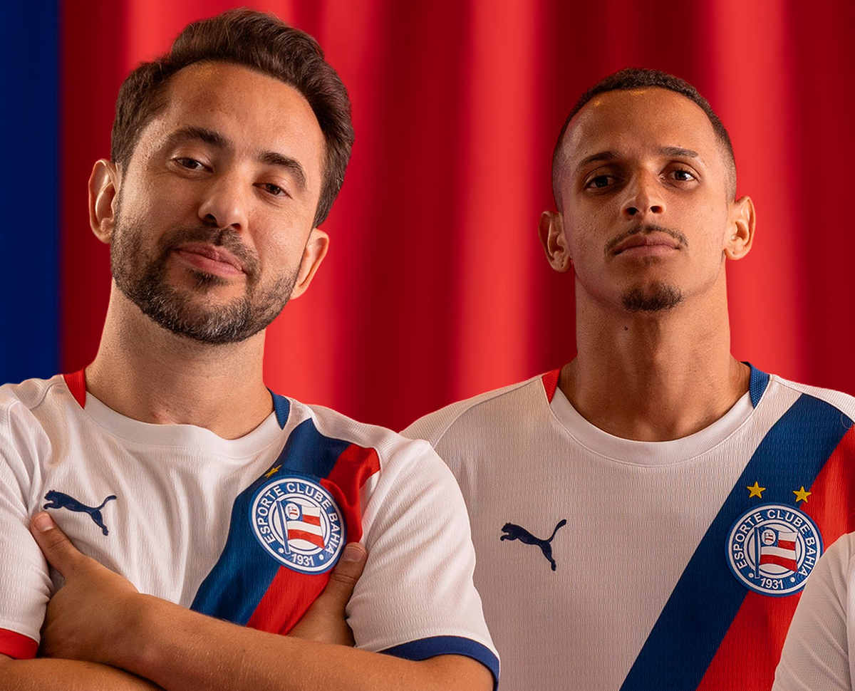 nova camisa branca do bahia 2026