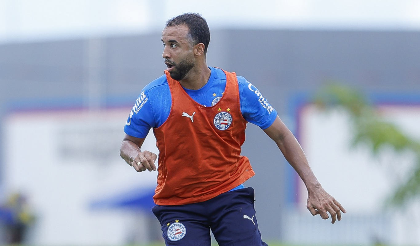 caio alexandre em treino do bahia