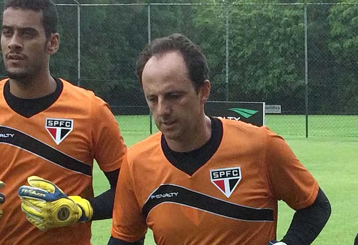 Ceni e Léo Vieira, do Bahia, nos tempos de São Paulo