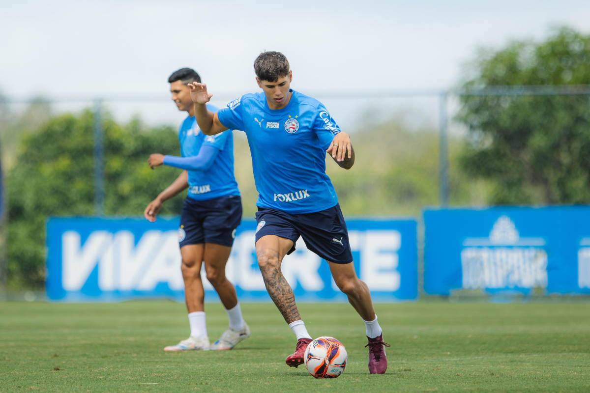 mingo em treino do bahia