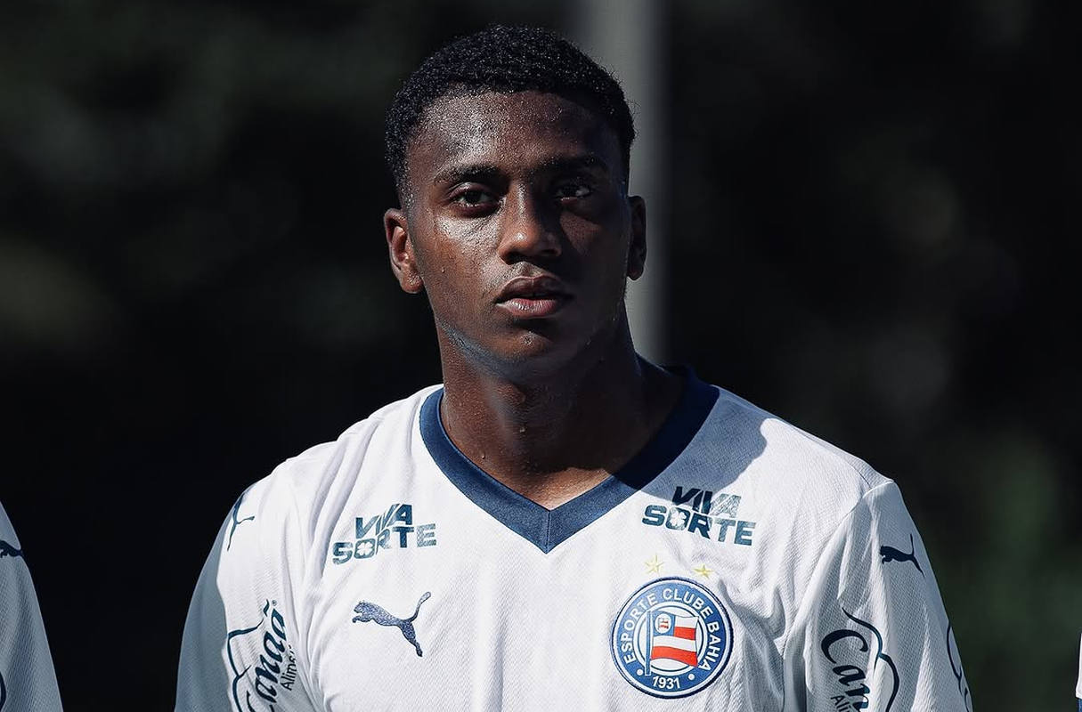 ryan nascimento em jogo do bahia sub-20