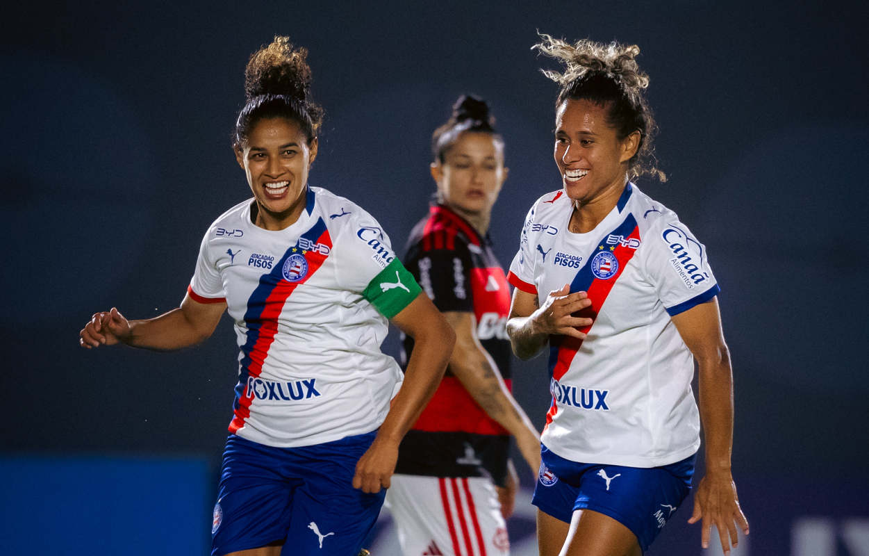 bahia feminino vence flamengo
