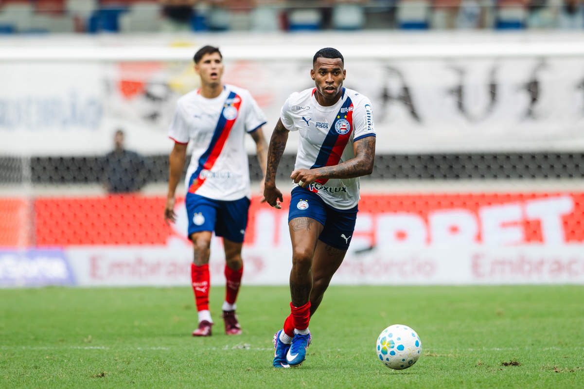 jean lucas em jogo do bahia com mingo