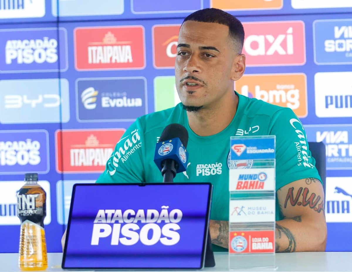 léo vieira em entrevista no bahia
