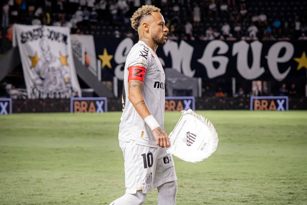 neymar, adversário do bahia, pelo santos