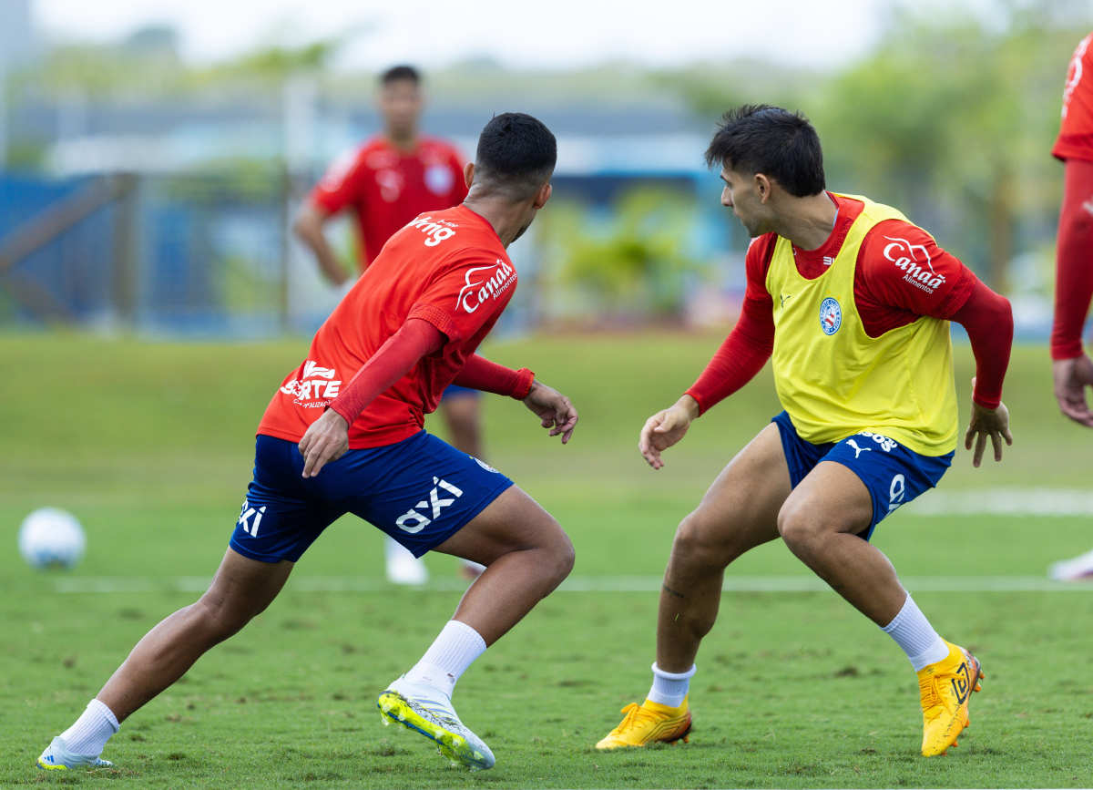 Bahia intensifica treinos táticos e técnicos visando duelo com o Internacional